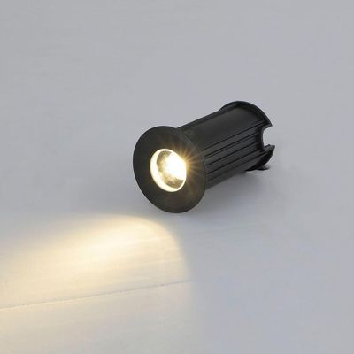Embutido De Solo Led Nordecor Mies 6441 2w Bivolt Preto 3000k Luz Amarela 3000k Luz Amarela 6441