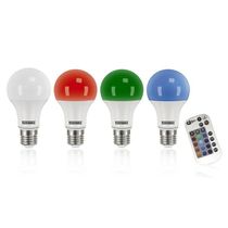 Lâmpada Led Taschibra Tkl Rgb Colorida 9w Bivolt E27 Com Controle