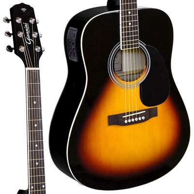 Violão Giannini Gd1 Eq Eletroacústico Dreadnought Vintage Sunburst Satin