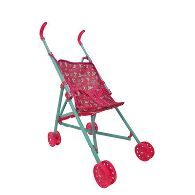 Carrinho De Passeio Dobrável De Boneca Grande - Polibrinq