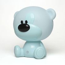 Luminária De Mesa Infantil Taschibra Led Abajur Ursinho Pipo 3w Usb Luz Quente 3000k