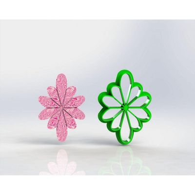 Cortador Polymer Clay (Mod 73) Tamanho 3,5 Cm