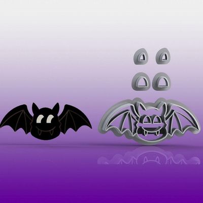 Cortador Morcego Modular Tamanho 5Cm