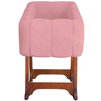 Moises Balanço Com Colchão Para Baby Cor Rosa Bebe