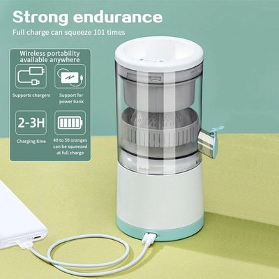 Espremedor Eletrico Portatil Turbo Sucos 400ml Recarregável
