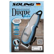 Máquina De Corte Soling Duque Fade Cordless Sem Fio Bivolt