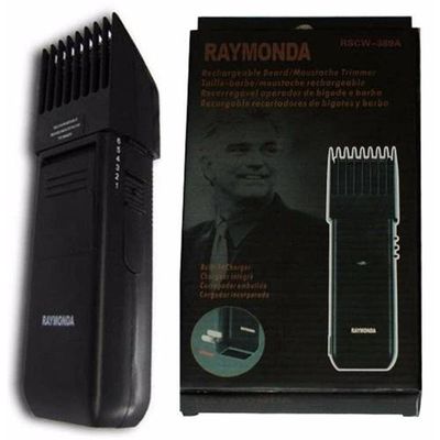 Maquina Profissional De Cortar Cabelo Aparar Barba Depilador Preta