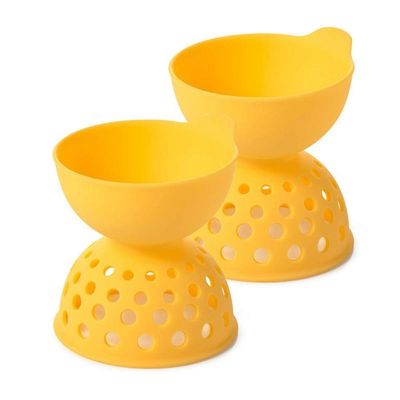 Acessórios Ovo Poché Silicone 10cm Oxo Amarelo