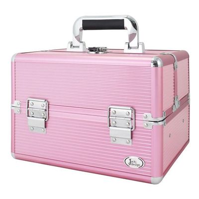 Maleta Profissional De Maquiagem - Rosa