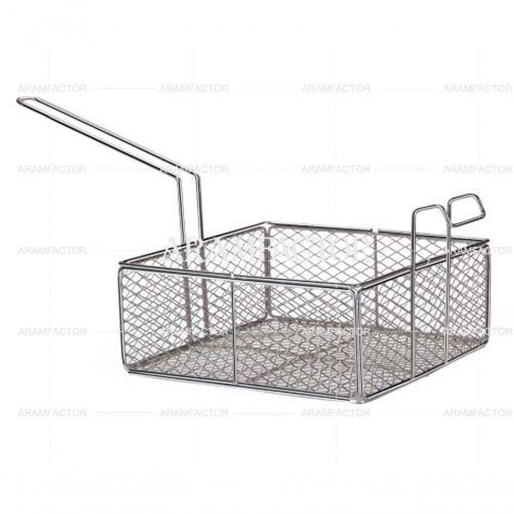 Peneira Cesto Para Fritura Plug 10x25x25 Quadrado