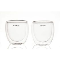 Conjunto 2 Copos De Café Chá De Parede Dupla 250ml Bugatti