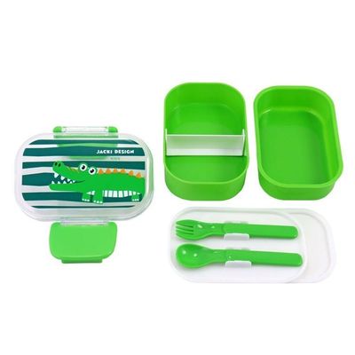 Pote P- Lanche De 2 Andares Infantil 400ml Jacki Design - Pimpolhos Verde