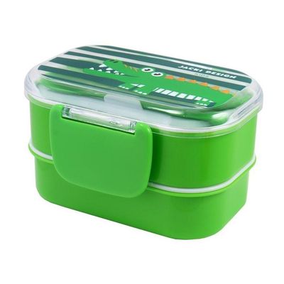 Pote P- Lanche De 2 Andares Infantil 400ml Jacki Design - Pimpolhos Verde
