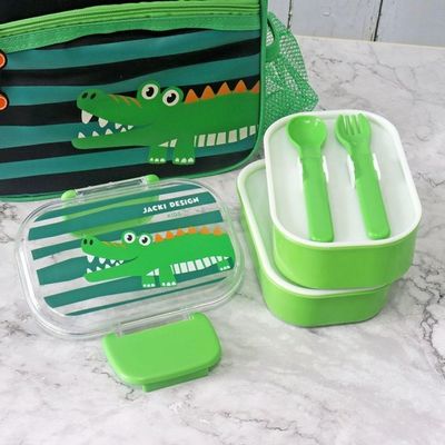 Pote P- Lanche De 2 Andares Infantil 400ml Jacki Design - Pimpolhos Verde