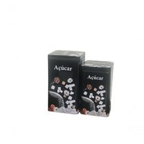Conjunto Com 02 Latas De Metal 8247 - Y888 Açúcar