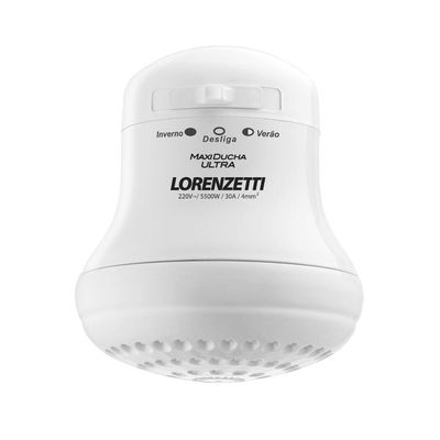 Maxi Ducha Ultra 220v - Lorenzetti Branco