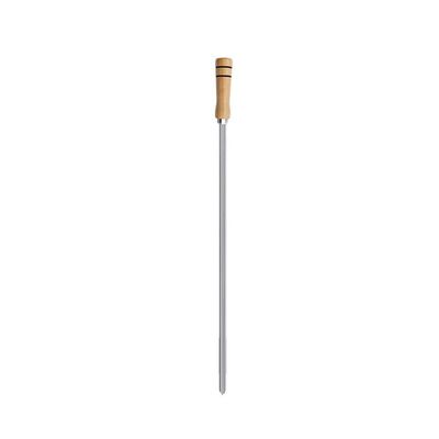 Espeto De Churrasco Com Cabo De Madeira - Stolf 65cm
