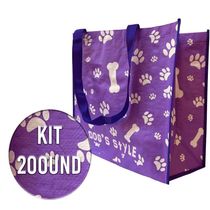 Bolsa Ecologica Reutilizavel 200 Unidades Sacola De Ombro