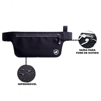 Porta Dólar / Doleira Antifurto Para Viagem - Gshield