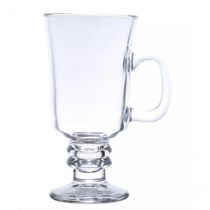 Caneca Xicara Cappuccino Mocha Vidro Irish 114 Ml - Lyor