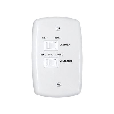 Chave De Reversão Venti-Delta Bivolt Branco Bivolt 99-0088