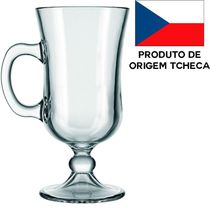 Kit 4 Taça Cappuccino Importada Tcheca 230ml Irish Coffee