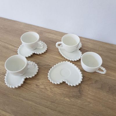 Conjunto Xícaras Cafezinho 8 Peças