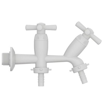 Torneira Pvc Para Tanque-maquina Cross Branca 1-2" - Tigre