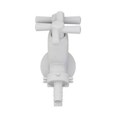 Torneira Pvc Para Tanque-maquina Cross Branca 1-2" - Tigre