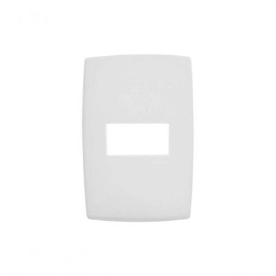 Pial Plus Modulo Placa 1 Posto Horiz 4X2 618505