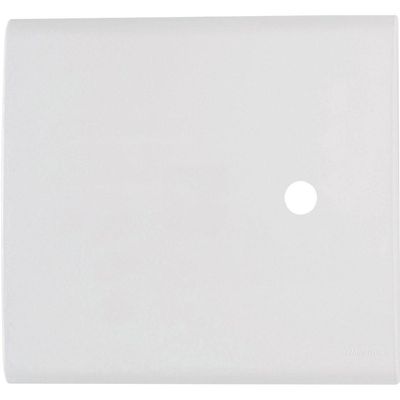Placa Com 1 Furo 4x4 9,5 Mm Tramontina Liz Branca Tramontina