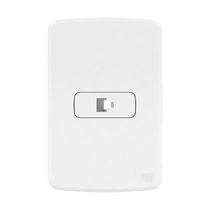 Conjunto 1 Tomada Rj11 4fios Placa 4x2 Branco Compose Weg Branco - 4x2