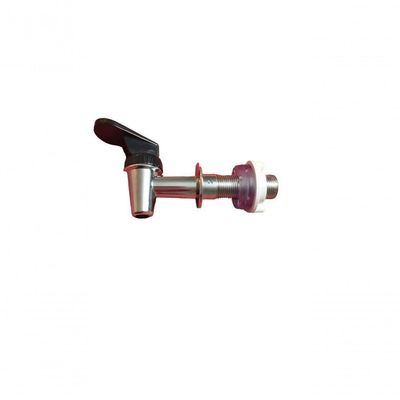 Kit 02 Un Torneira De Plastico Para Filtro Barro Alavanca Cromada Gama