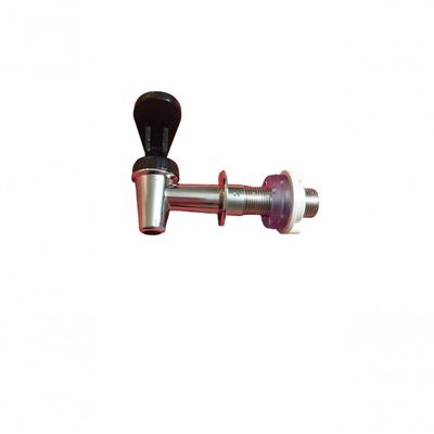 Kit 02 Un Torneira De Plastico Para Filtro Barro Alavanca Cromada Gama