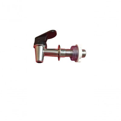 Kit 02 Un Torneira De Plastico Para Filtro Barro Alavanca Cromada Gama