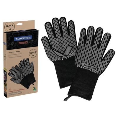 Luva Tramontina Churrasco Black 02 Peças