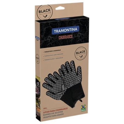 Luva Tramontina Churrasco Black 02 Peças