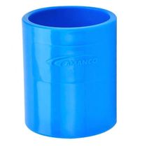 Luva 35mm Soldavel Irrigacao Azul Pvc Amanco