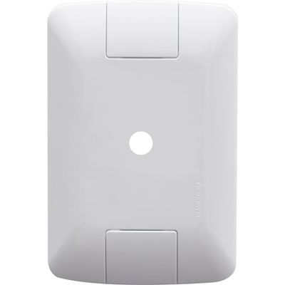 Kit 9 Placa Com 1 Furo 9,5 Mm 4x2 Tramontina Aria Branca