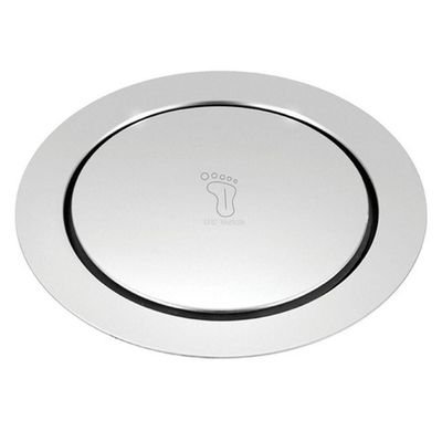 Ralo Click Inteligente Inox 15X15 Lavabo Banheiro Redondo