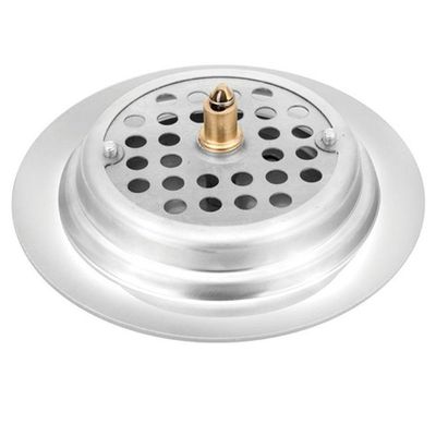 Ralo Click Inteligente Inox 15X15 Lavabo Banheiro Redondo