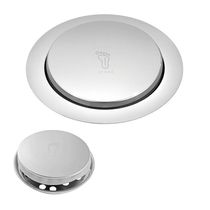 Ralo Click Inteligente Inox 15X15 Lavabo Banheiro Redondo