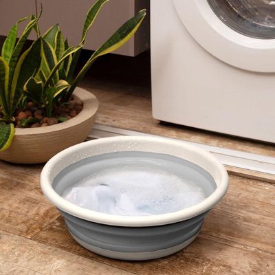 Bacia Retrátil De Plástico 5 Litros Multiuso Simplo