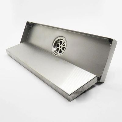 Ralo Invisivel Oculto 30cm Linear Inox Banheiro Lavabo Anti Odor Anti Inseto Seguro Resistente