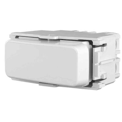 1 Kit Linha Composé Weg Interruptor Simples + Placa Com Suporte