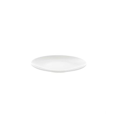 Prato Sobremesa Tramontina Leonora Em Porcelana Branca 19 Cm Tramontina