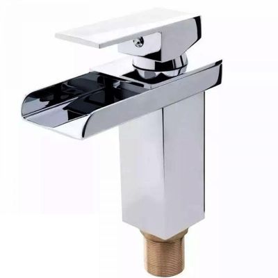 Torneira Monocomando Waterfall Cascata Calha Metal Baixa