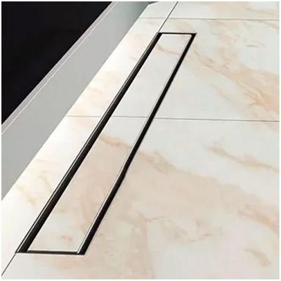 Ralo Linear Oculto 50cm Inox Banheiro Lavabo Invisivel Anti Odor Anti Inseto Higienico Seguro