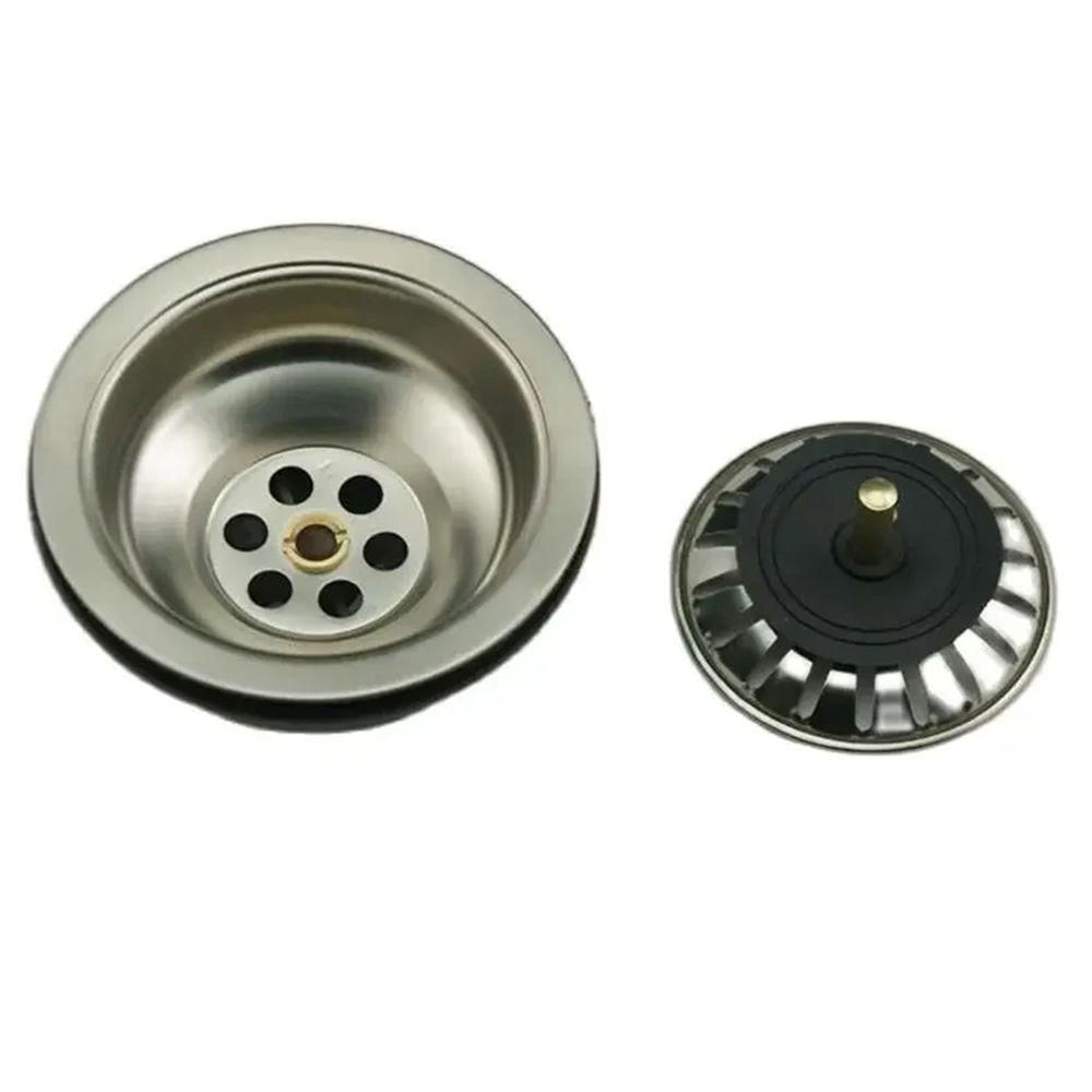 Ralo Valvula Dreno De Pia 10x10 Sifao Filtro Tubo De Escoamento Cozinha Lavanderia Casa Lavabo
