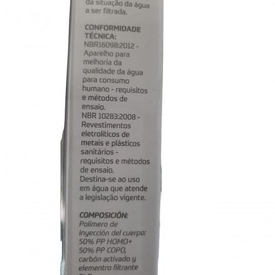 Kit 03 Un Elemento Refil P- Torneira Lagune Vitalité Víqua
